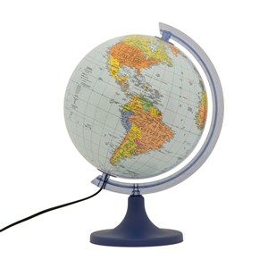 Obrazek Globus polityczny podświetlany 25cm w.ukraińska