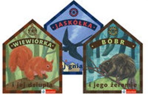 Picture of Domki zwierząt Wiewiórka Jaskółka Bóbr Pakiet