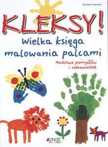 Obrazek Kleksy Wielka księga malowania palcami