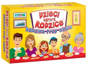 Obrazek Dzieci kontra Rodzice Rodzina przy stole