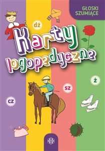 Obrazek Karty logopedyczne Głoski szumiące Komplet