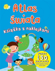 Obrazek Atlas świata. Książka z naklejkami
