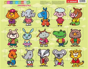 Obrazek Puzzle ramkowe Zwierzątka