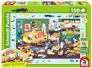 Picture of Puzzle 150 PQ Wszędzie Koty 113342