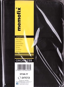 Picture of Organizer Memofix B6 ST/SA 77 czarny