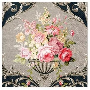 Picture of Serwetki Królewski bukiet 33x33cm 20szt