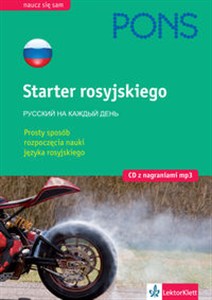 Obrazek Starter rosyjskiego + CD Prosty sposób rozpoczęcia nauki języka rosyjskiego