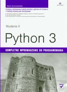 Obrazek Python 3 Kompletne wprowadzenie do programowania