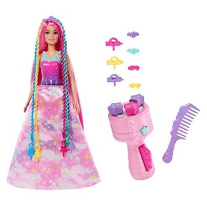 Picture of Barbie Dreamtopia Księżniczka Zakręcone pasemka