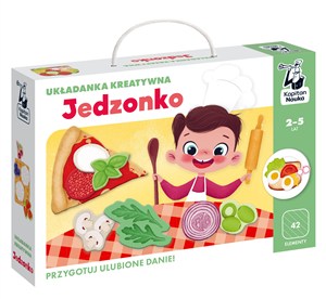 Picture of Jedzonko Układanka kreatywna Kapitan Nauka