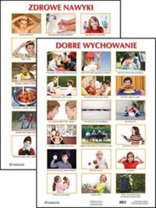 Picture of Plansza Dobre wychowanie zdrowe nawyki