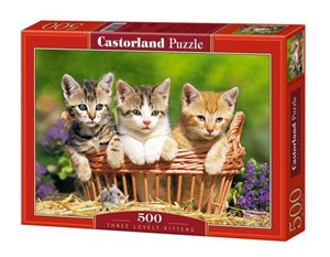 Obrazek Puzzle Three Lovely Kittens 500 B-51168