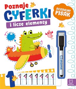 Obrazek Poznaję cyferki i liczę elementy Ścieralny pisak