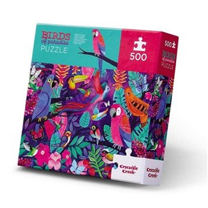 Obrazek Puzzle 500 elementów Rajskie Ptaki
