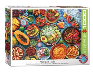 Obrazek Puzzle 1000 Meksykański stół