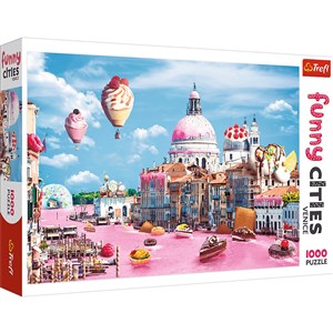 Obrazek Puzzle 1000 Słodycze w Wenecji 10598