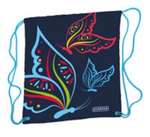 Picture of Worek szkolny na ramię Butterfly