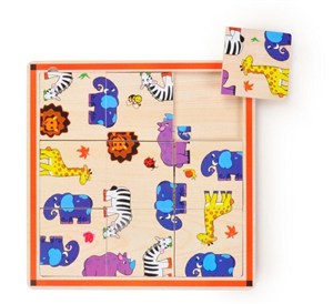 Picture of Układanka drewniana Zwierzęta