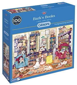 Obrazek Puzzle 1000 Książki dla psów G3