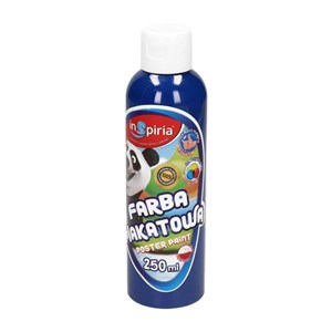 Picture of Farba plakatowa ciemnoniebieska 250ml