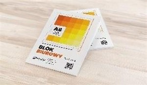 Obrazek Blok biurowy A6/100K kratka MIX (5szt)