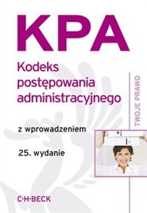 Picture of Kodeks postępowania administracyjnego z wprowadzeniem