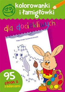 Obrazek Kolorowanki i łamigłówki dla dociekliwych