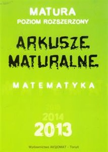 Picture of Matura poziom rozszerzony arkusze maturalne