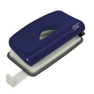 Obrazek Dziurkacz metalowy niebieski  10 kartek