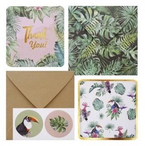 Obrazek Papeteria z naklejkami Thank you