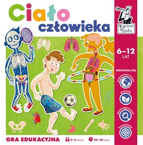 Obrazek Kapitan Nauka Gra edukacyjna Ciało człowieka
