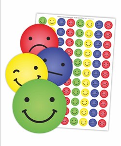 Obrazek Naklejki. Buźki nastroje