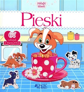 Obrazek Pieski Naklejki iskierki 67 naklejek z brokatem