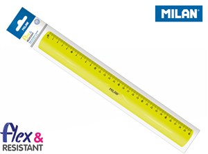 Picture of Linijka Milan 30 cm żółta na blistrze