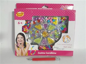 Obrazek Zestaw koralików drewnianych SP83790 AN01