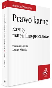 Obrazek Prawo karne Kazusy materialno-procesowe