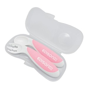 Obrazek Sztućce edukacyjne peach