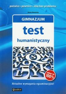 Obrazek Gimnazjum Test humanistyczny Aktualne wymagania egzaminacyjne !