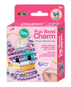 Obrazek Zabawne zawieszki z koralików - Kot