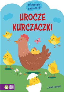 Obrazek Wiosenne malowanki Urocze kurczaczki