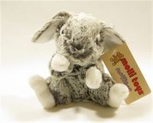 Obrazek Molli Toys Królik szary 16 cm