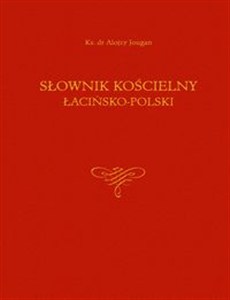 Obrazek Słownik kościelny łacińsko-polski