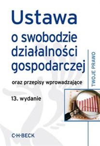 Obrazek Ustawa o swobodzie działalności gospodarczej oraz przepisy wprowadzające