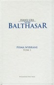 Pisma wybr... - Hans Urs Balthasar -  Polish Bookstore 