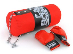 Obrazek Zestaw bokserski worek i rękawice