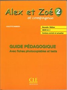 Obrazek Alex et Zoe 2 przewodnik metodyczny Nowa edycja