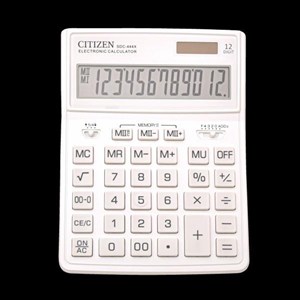 Picture of Kalkulator Citizen SDC-444X-WH biały