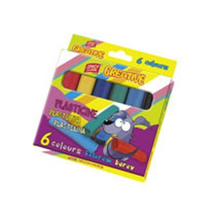Obrazek Plastelina 6 kolorów
