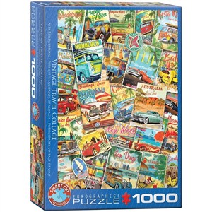 Picture of Puzzle 1000 Stare plakaty, Podróże