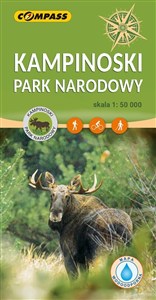 Obrazek Kampinoski Park Narodowy mapa laminowana